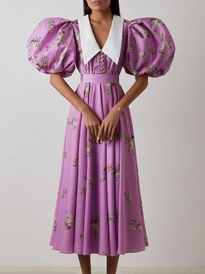 Classic Vintage Dress with a Flattering Fit