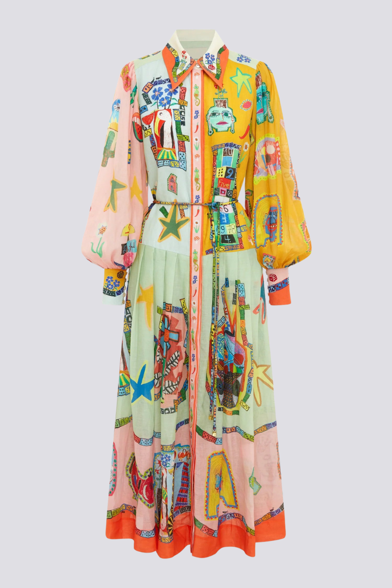 Classic Vintage Dress with a Flattering Fit