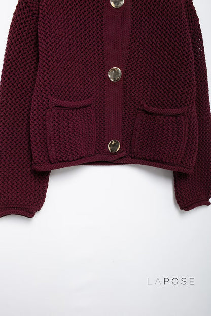 Beautifully Balanced Cardigan with Timeless Character