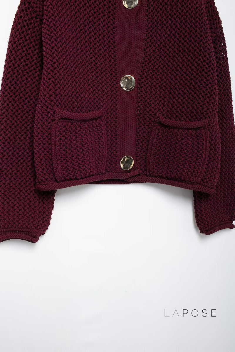 Beautifully Balanced Cardigan with Timeless Character