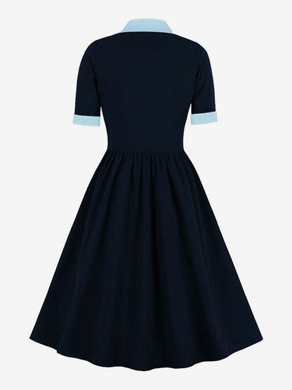 Classic Vintage Dress with a Flattering Fit