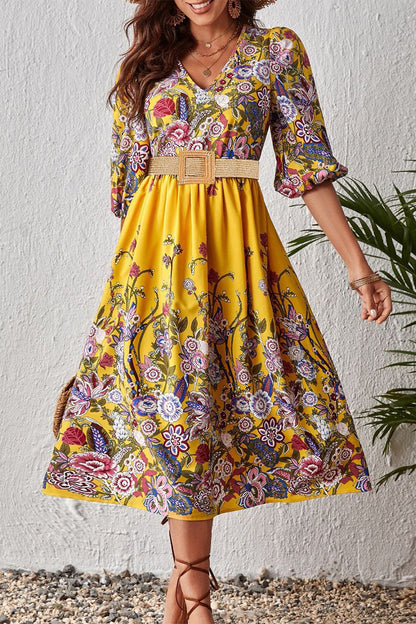A Vintage Style Dress with Delicate Timeless Details