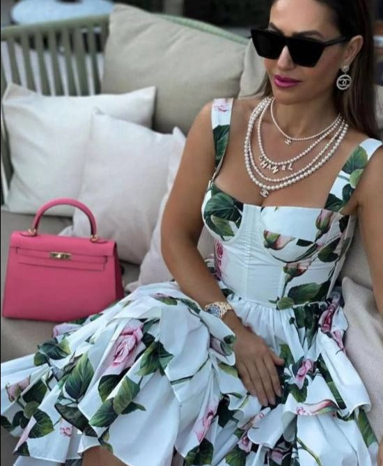A Vintage Style Dress with Delicate Timeless Details