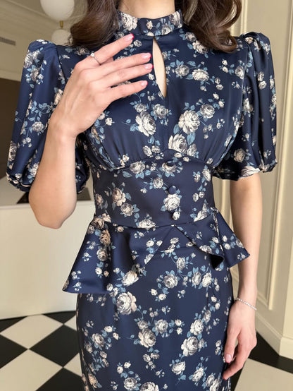 A Vintage Style Dress with Delicate Timeless Details