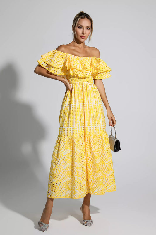 A Vintage Style Dress with Delicate Timeless Details