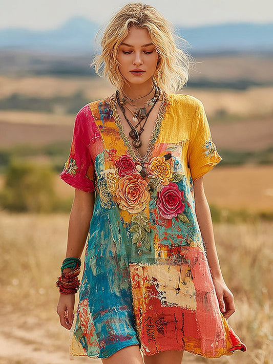 A Vintage Style Dress with Delicate Timeless Details