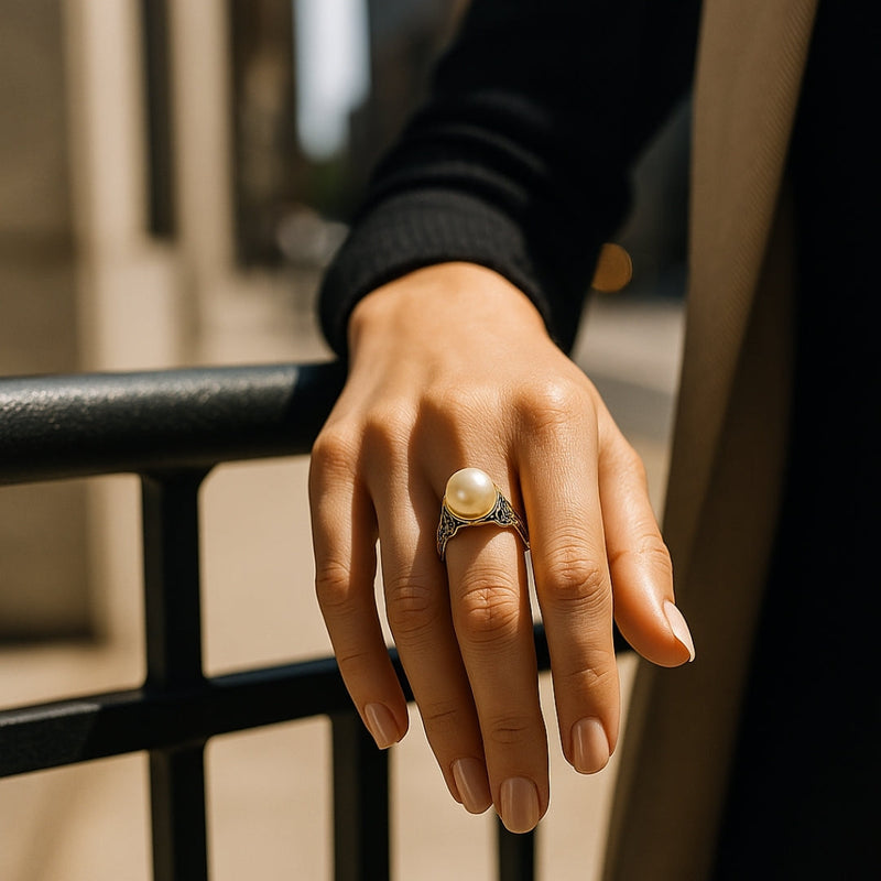 Classic Gold Ring with Timeless Appeal