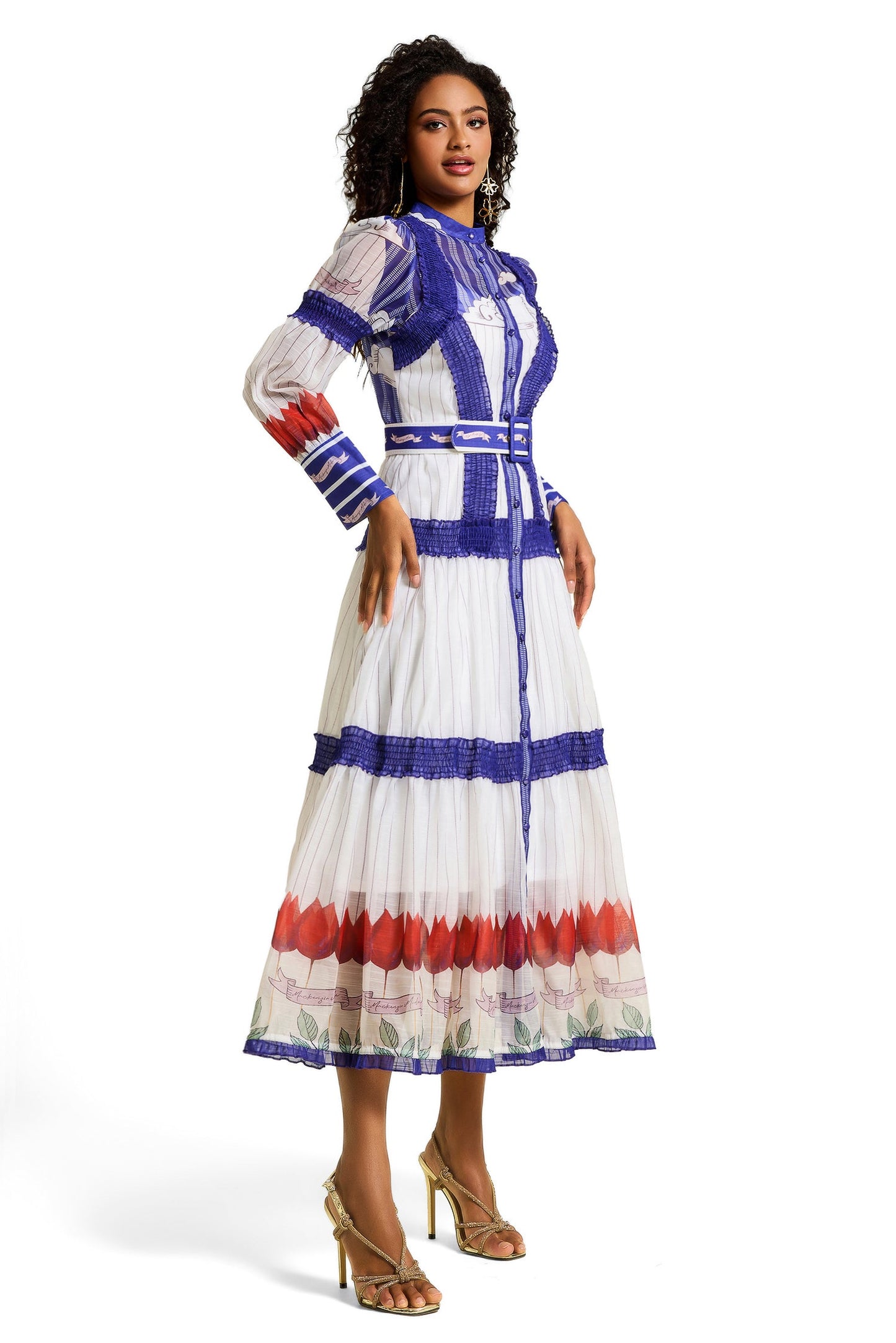 Classic Vintage Dress with a Flattering Fit