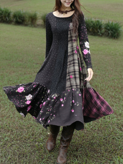 Classic Vintage Dress with a Flattering Fit