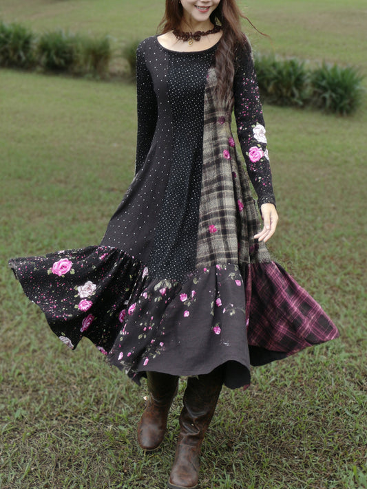 Classic Vintage Dress with a Flattering Fit