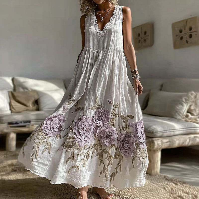 A Vintage Style Dress with Delicate Timeless Details