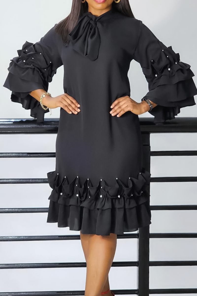 Elegantly Styled Dress for Everyday Wear