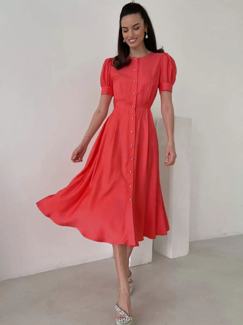 Classic Vintage Dress with a Flattering Fit