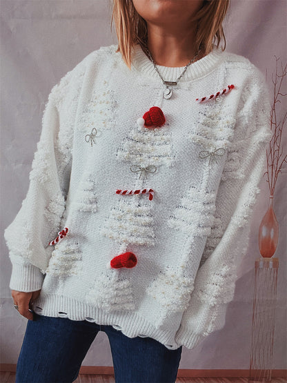 Well Tailored Sweater with a Graceful Silhouette