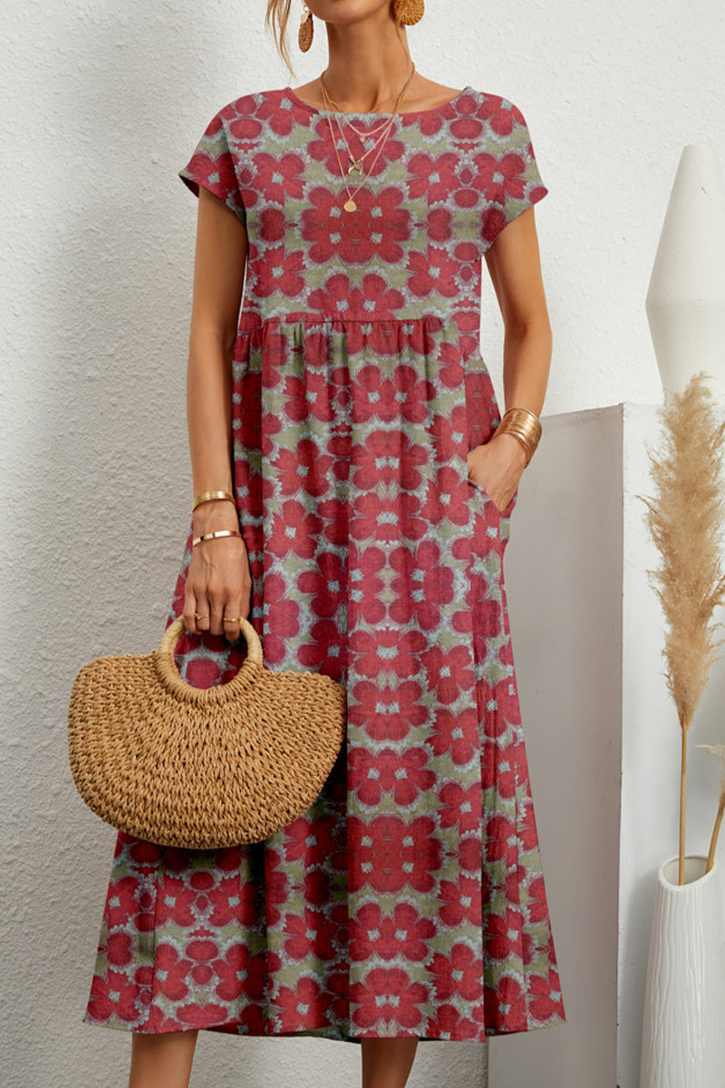 Classic Vintage Dress with a Flattering Fit