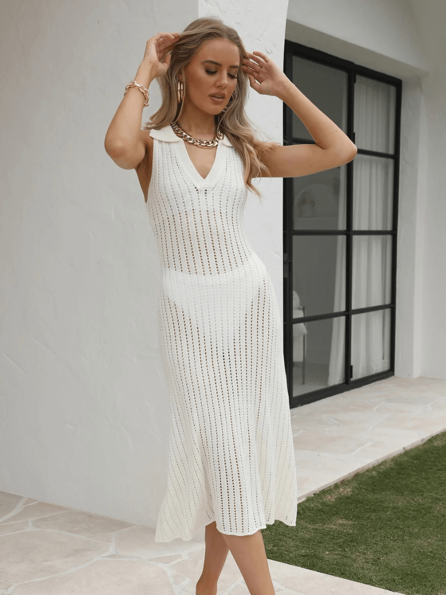 Classic Vintage Dress with a Flattering Fit