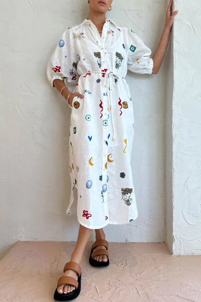 Classic Vintage Dress with a Flattering Fit