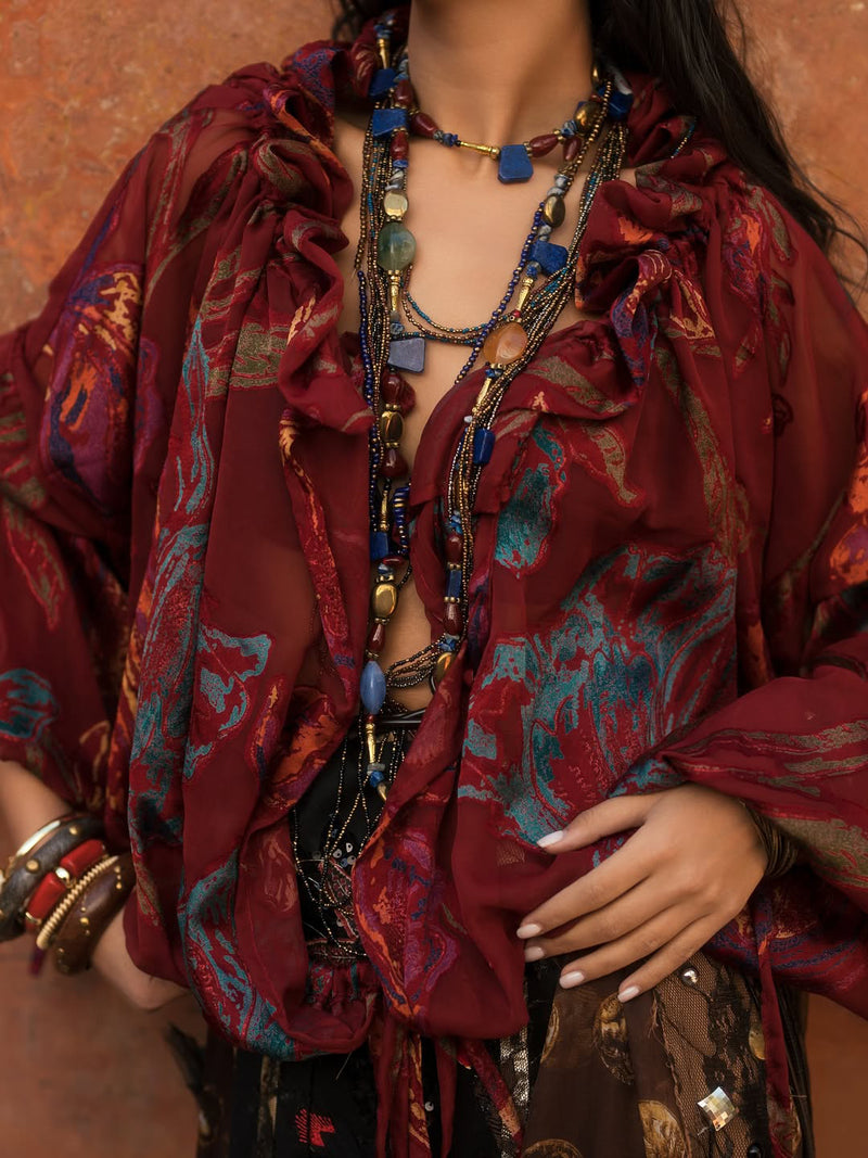 Gracefully Styled Blouse for Any Occasion