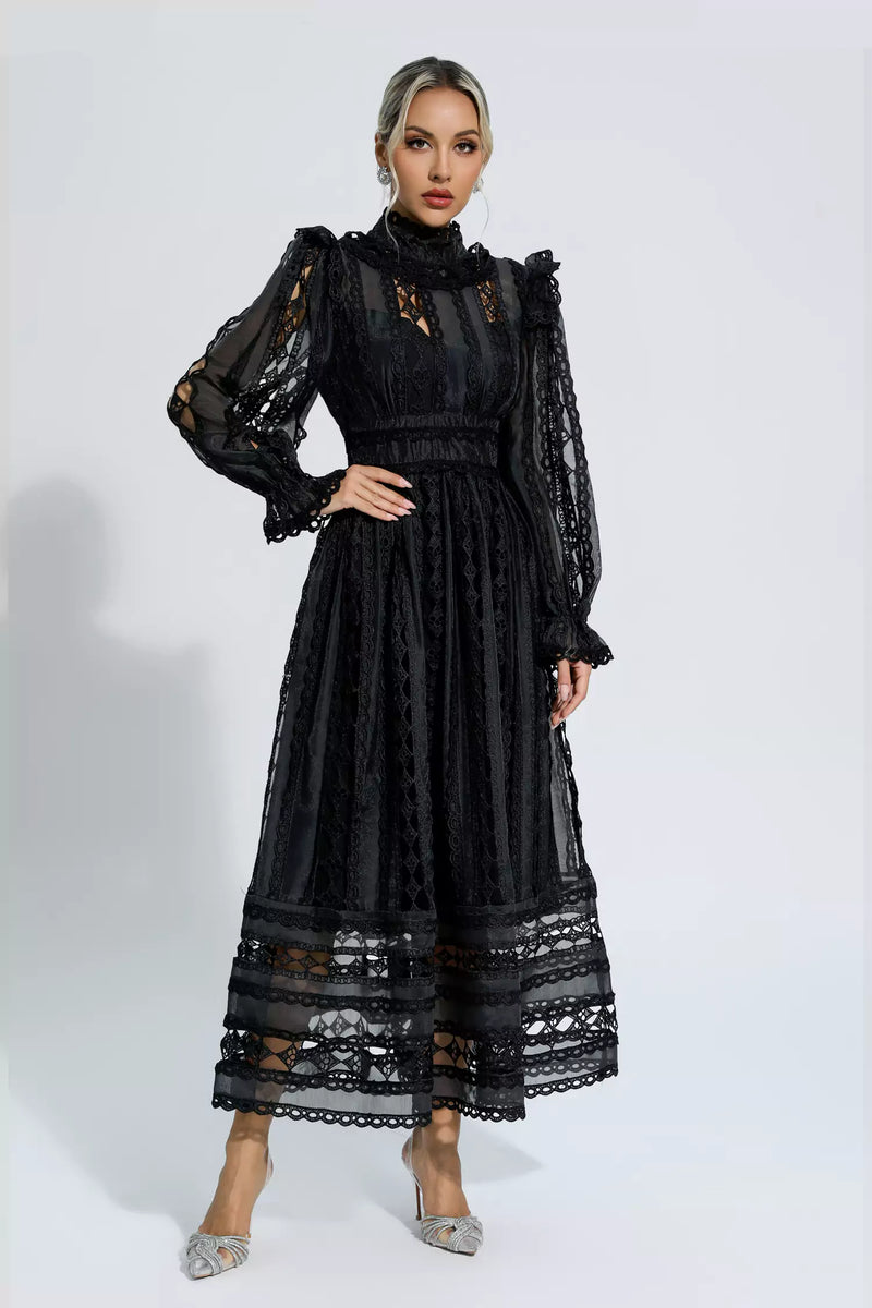 A Vintage Style Dress with Delicate Timeless Details