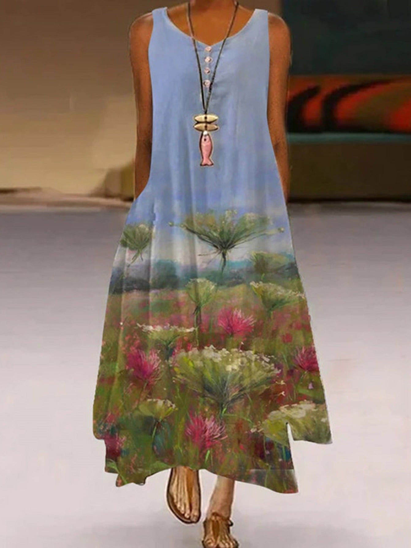 Elegantly Styled Dress for Everyday Wear