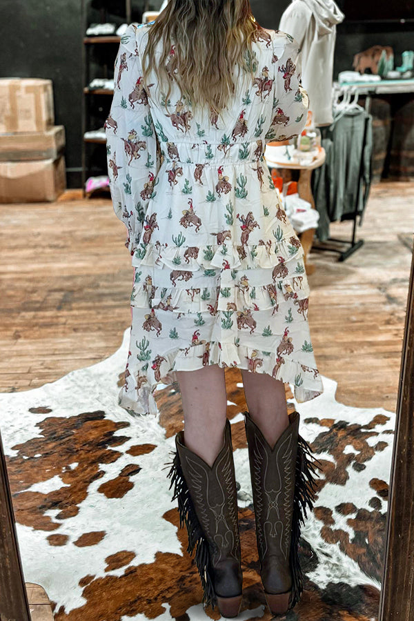 A Vintage Style Dress with Delicate Timeless Details