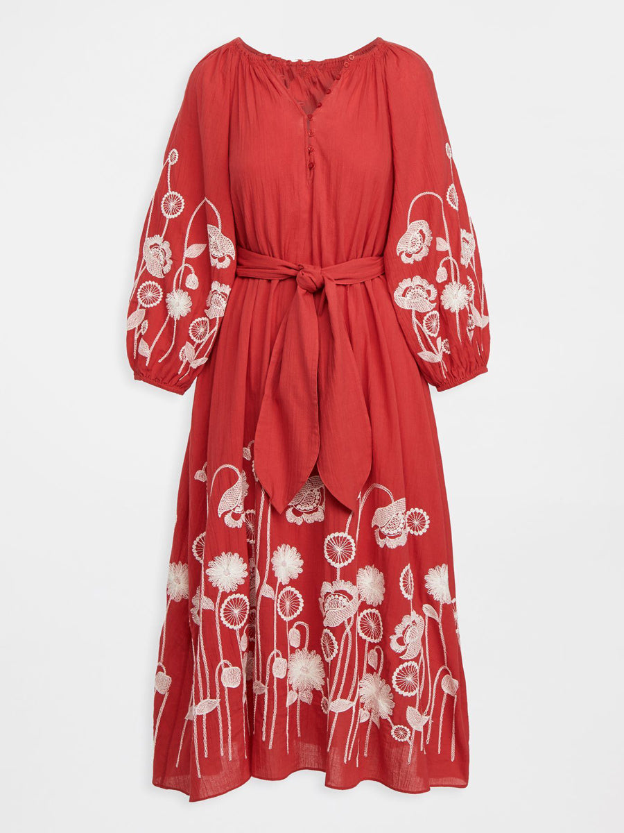 A Vintage Style Dress with Delicate Timeless Details