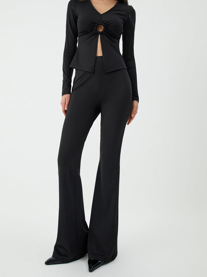 A Vintage Style Pants with Delicate Timeless Details