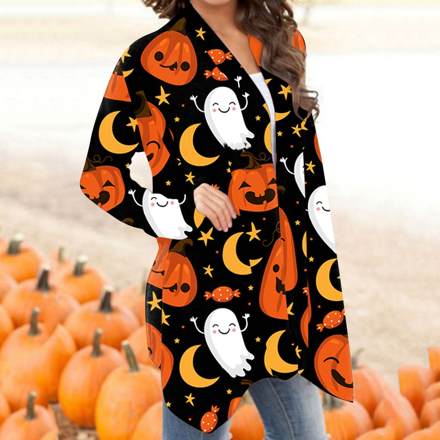 Well Tailored Cardigan with a Graceful Silhouette