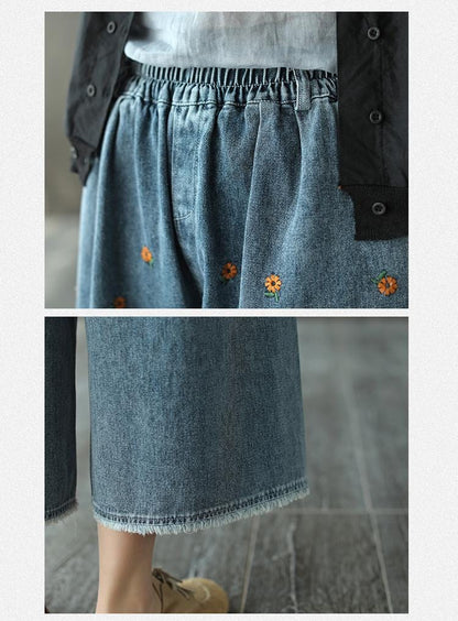 A Vintage Style Pants with Delicate Timeless Details