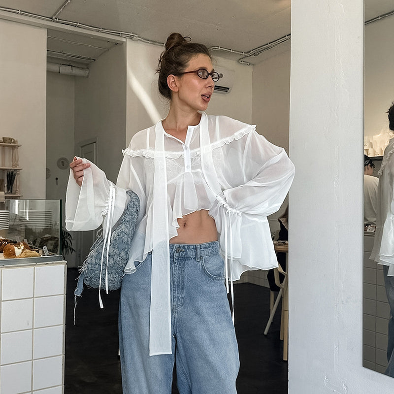 A Vintage Style Shirt with Delicate Timeless Details