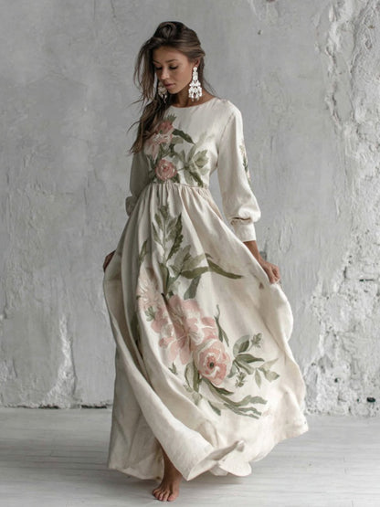 A Vintage Style Dress with Delicate Timeless Details