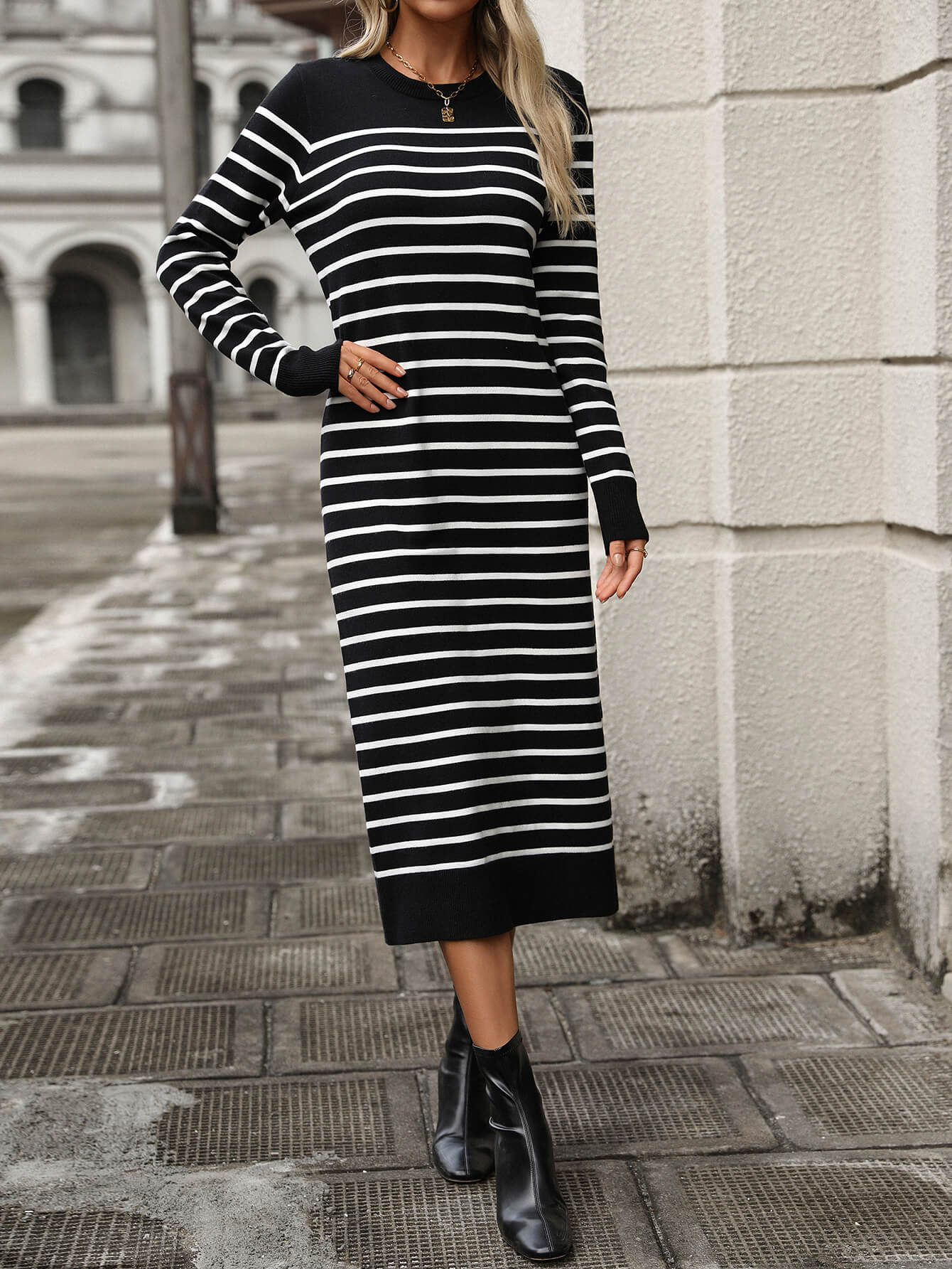 Beautifully Balanced Sweater with Timeless Character