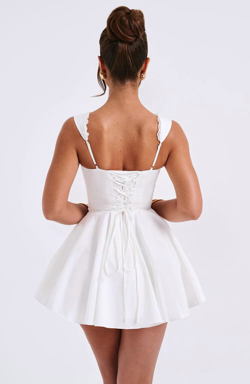 A Vintage Style Dress with Delicate Timeless Details