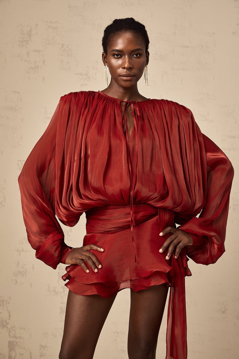 A Vintage Style Dress with Delicate Timeless Details