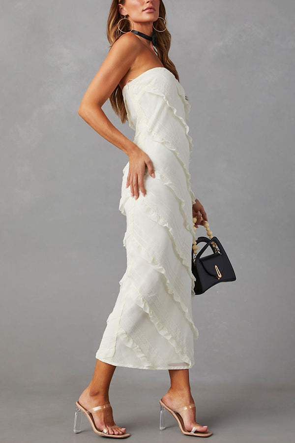 A Vintage Style Dress with Delicate Timeless Details