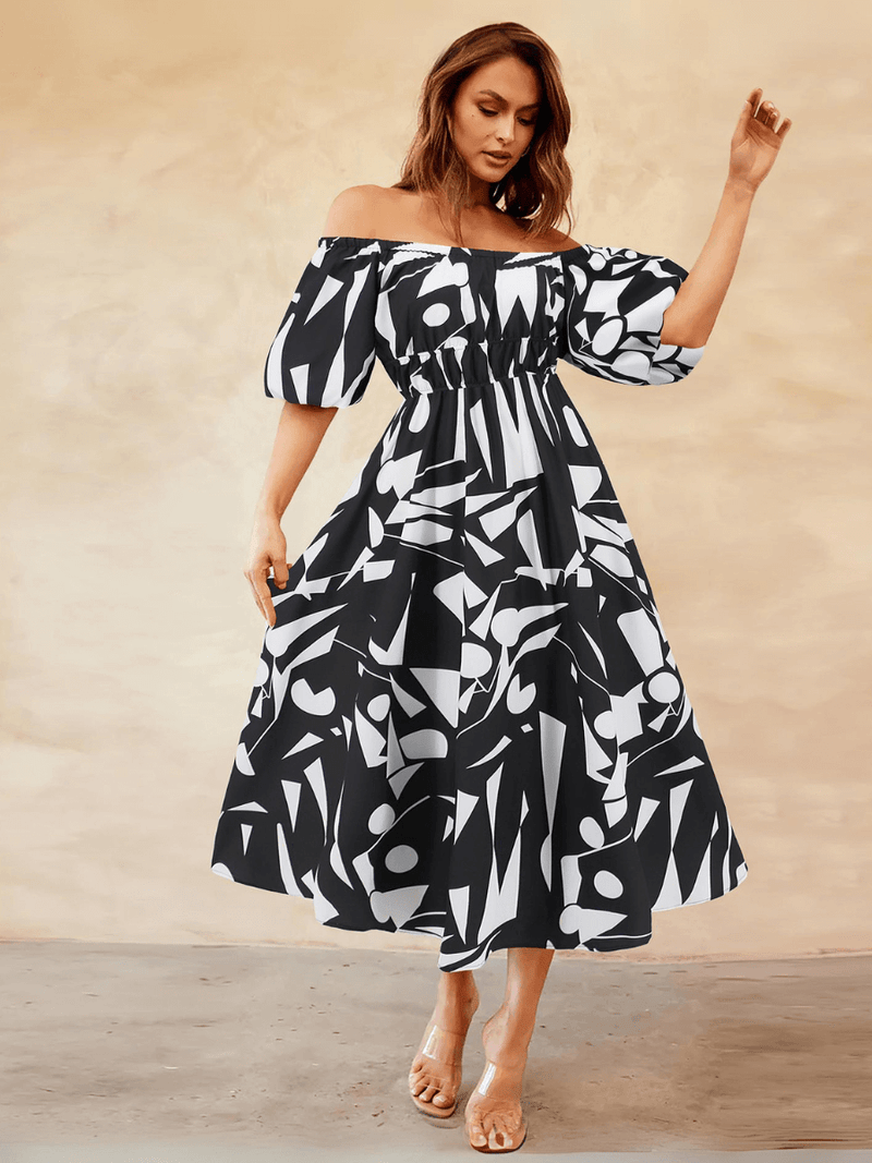 Classic Vintage Dress with a Flattering Fit