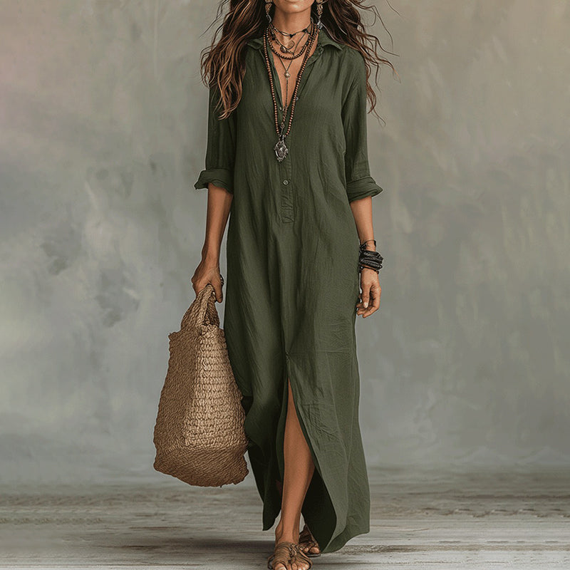 A Vintage Style Dress with Delicate Timeless Details