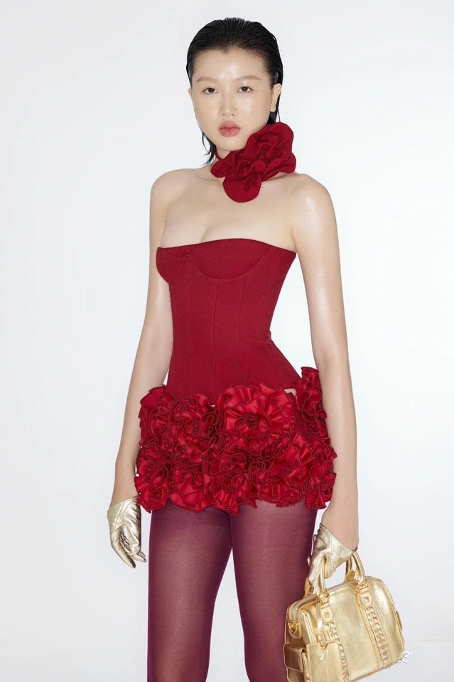 A Vintage Style Dress with Delicate Timeless Details
