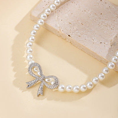 Delicate Artisan Pearl Necklace