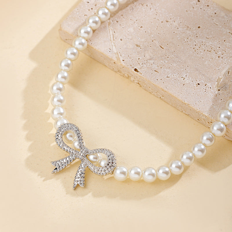 Delicate Artisan Pearl Necklace