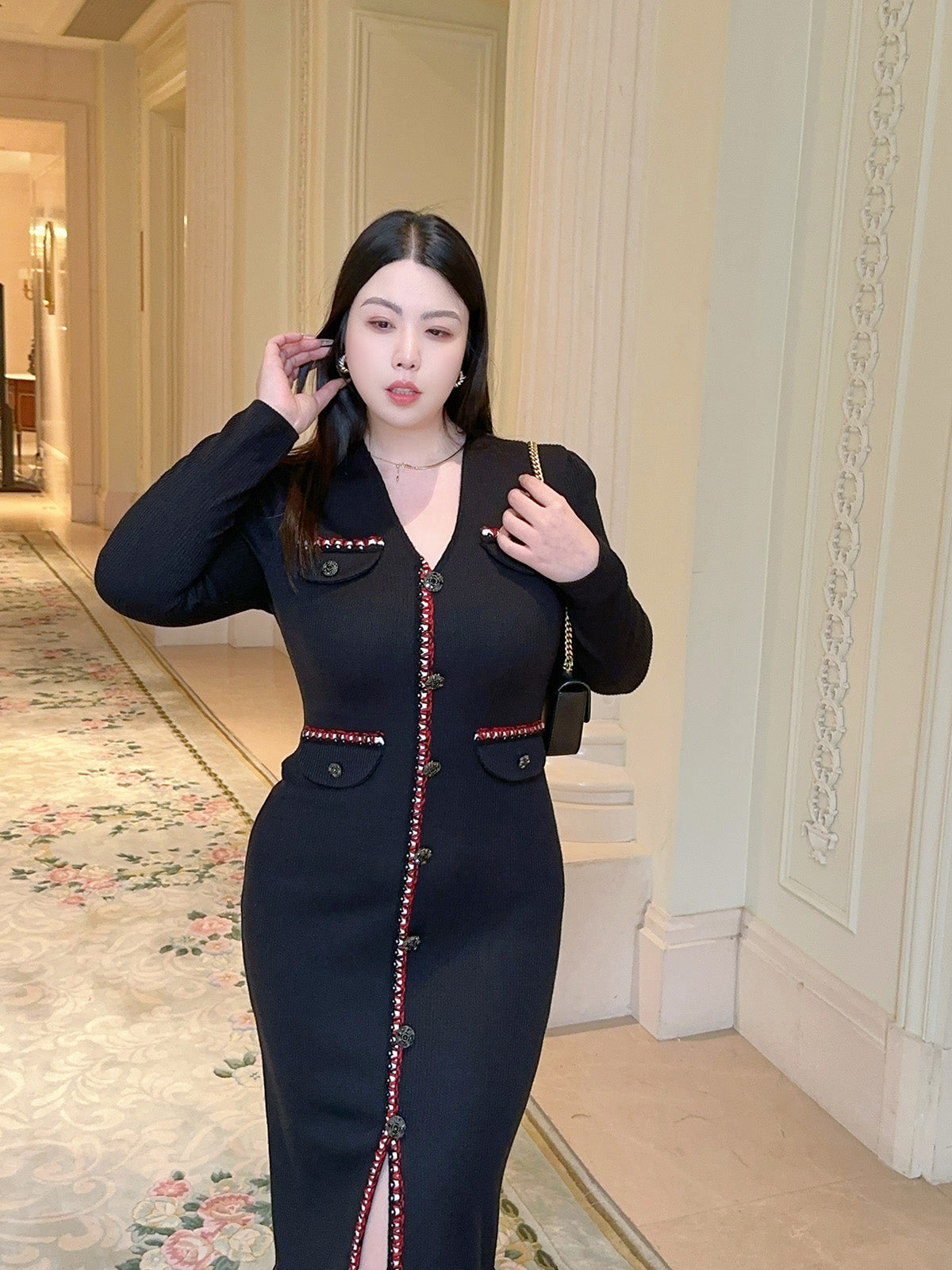 A Vintage Style Dress with Delicate Timeless Details