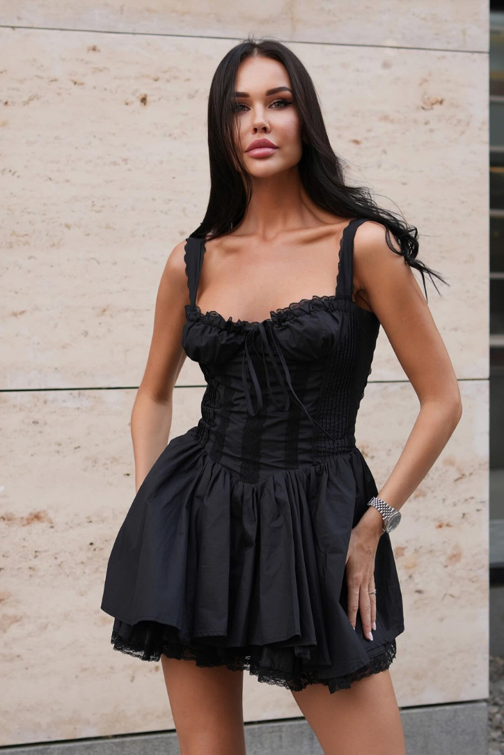 A Vintage Style Dress with Delicate Timeless Details