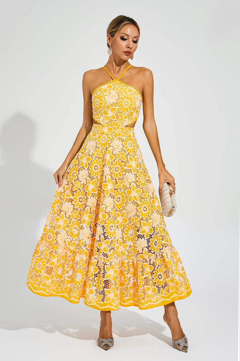 A Vintage Style Dress with Delicate Timeless Details