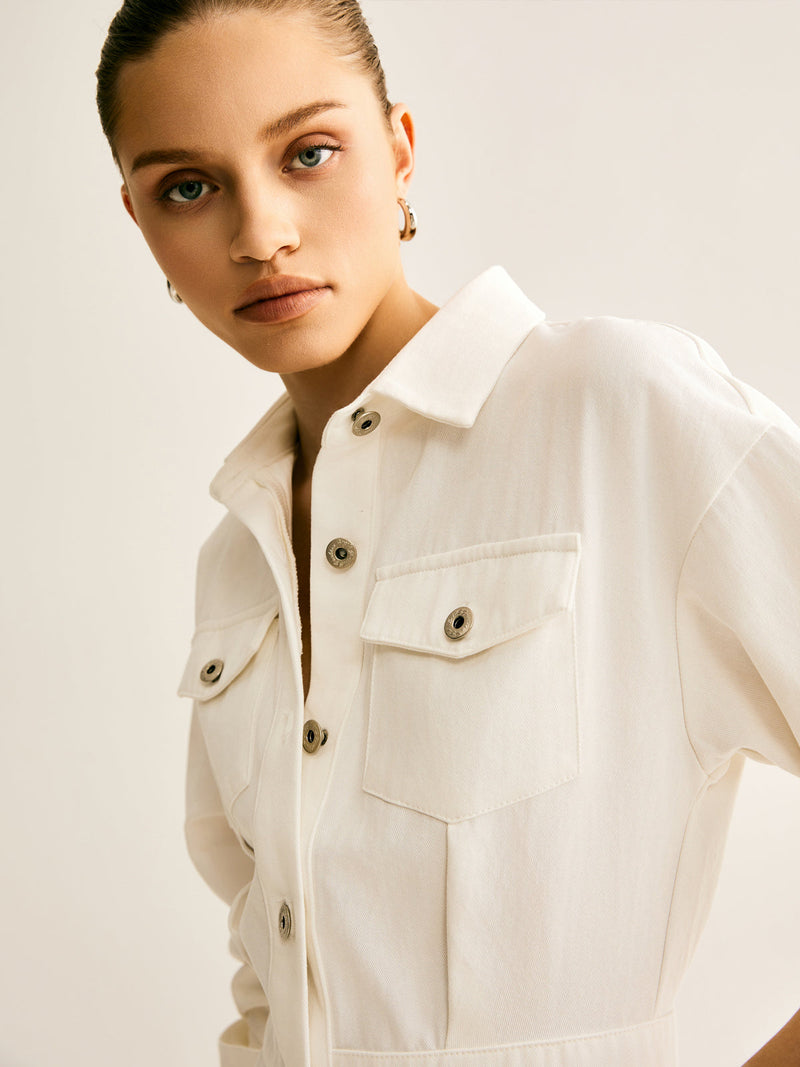A Vintage Style Dress with Delicate Timeless Details