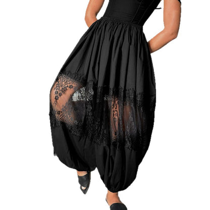 A Vintage Style Pants with Delicate Timeless Details