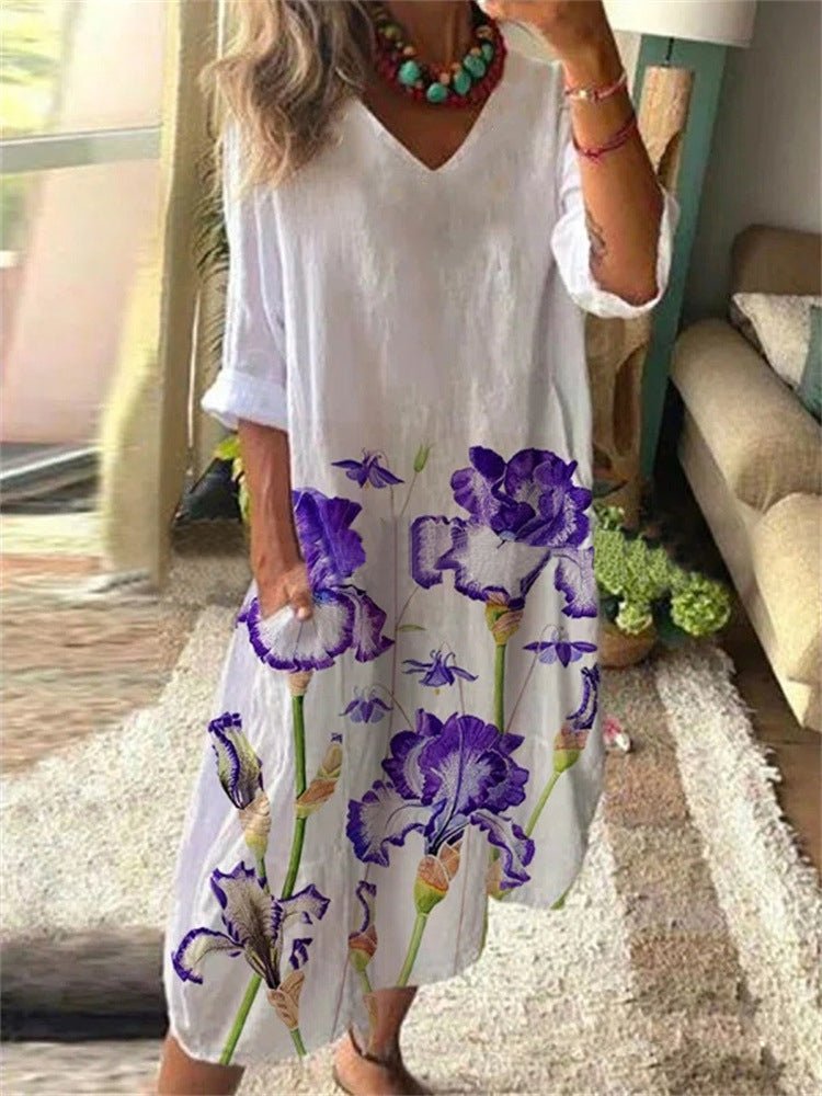 Classic Vintage Dress with a Flattering Fit