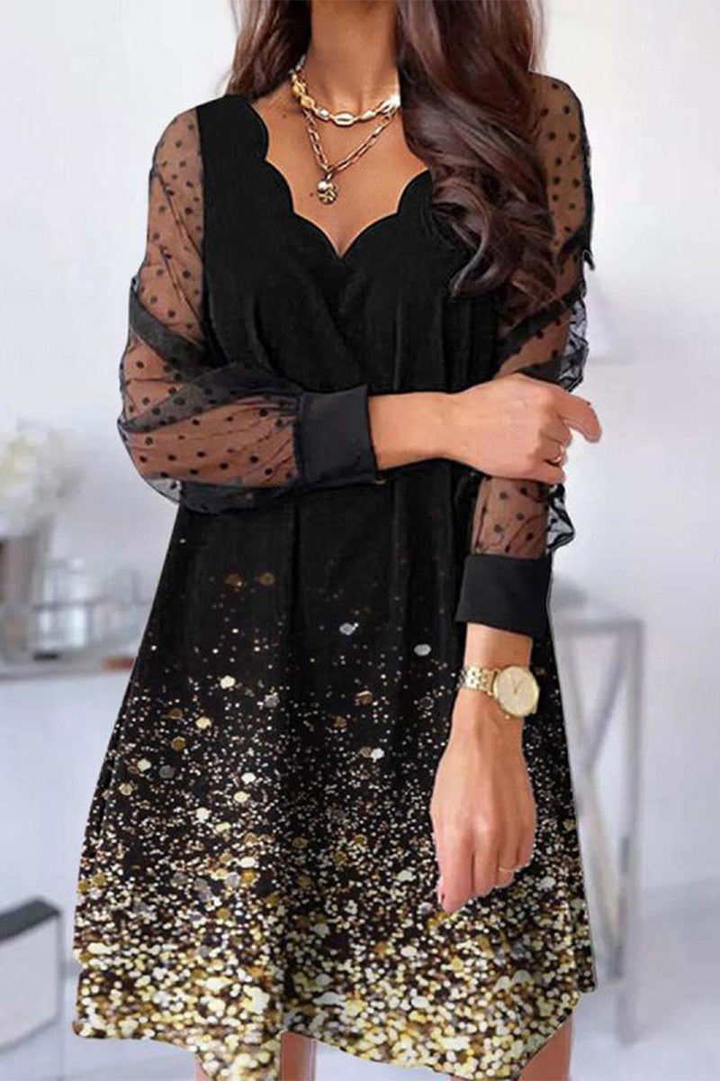 Well Tailored Dress with a Graceful Silhouette