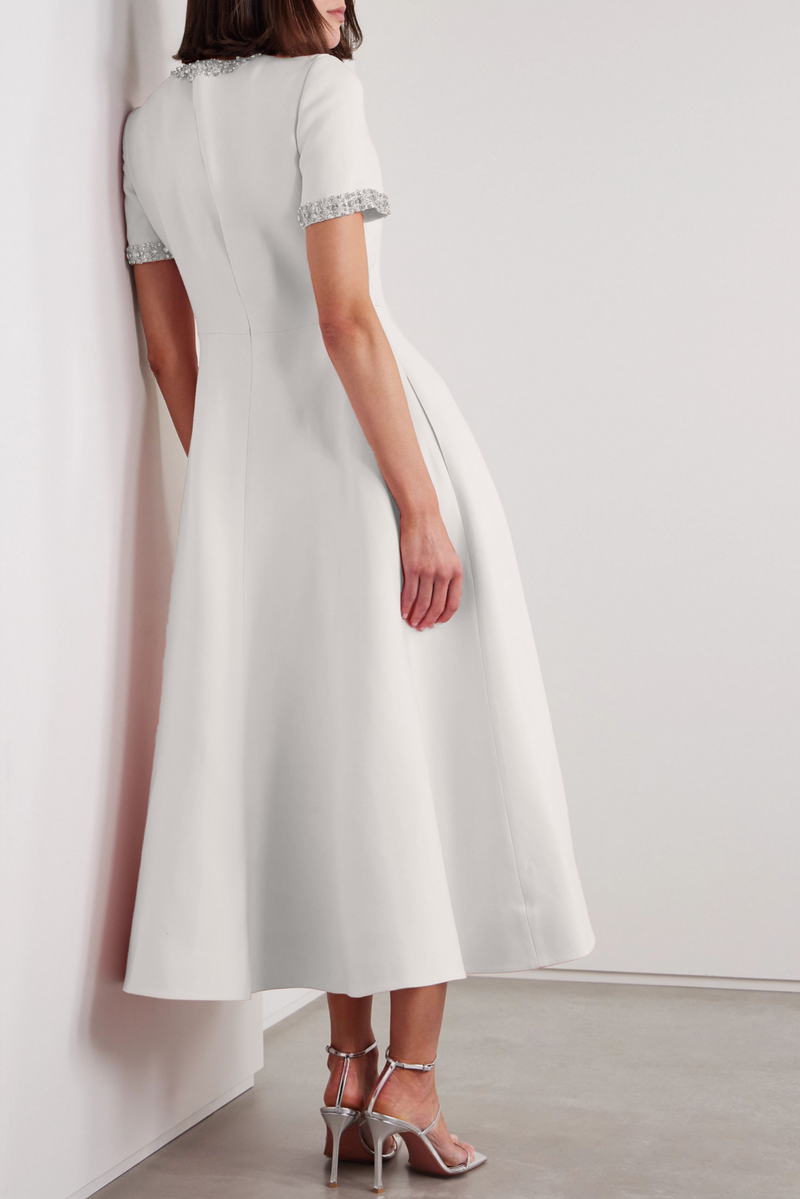 A Vintage Style Dress with Delicate Timeless Details