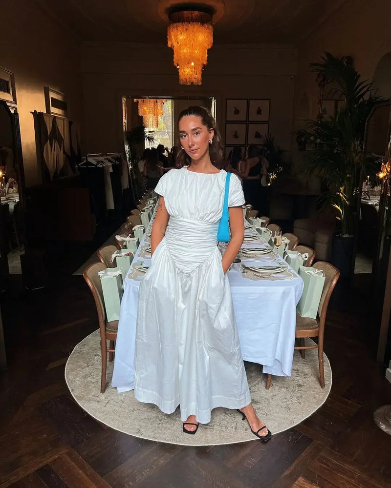 A Vintage Style Dress with Delicate Timeless Details
