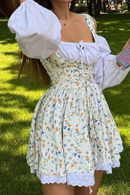 A Vintage Style Dress with Delicate Timeless Details